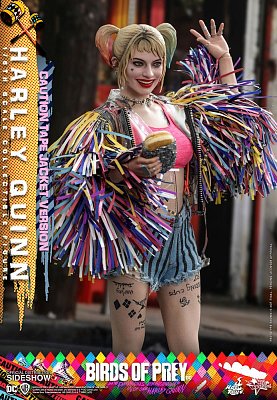 Birds of Prey Movie Masterpiece Actionfigur 1/6 Harley Quinn (Caution Tape Jacket Version) 29 cm