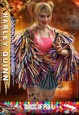 Birds of Prey Movie Masterpiece Actionfigur 1/6 Harley Quinn (Caution Tape Jacket Version) 29 cm