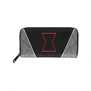 Black Widow Zip Around Geldbeutel Hourglass