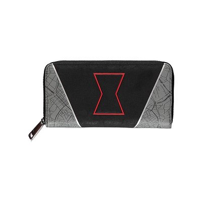 Black Widow Zip Around Geldbeutel Hourglass