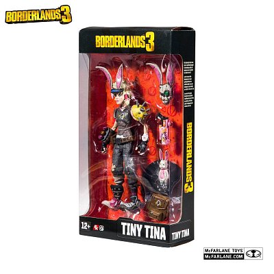 Borderlands Actionfigur Tiny Tina 18 cm --- BESCHAEDIGTE VERPACKUNG