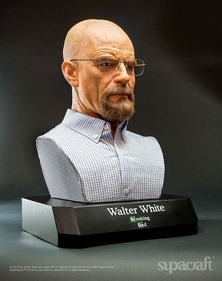 Breaking Bad Life-Size Büste Walter White 54 cm --- BESCHAEDIGTE VERPACKUNG