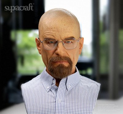 Breaking Bad Life-Size Büste Walter White 54 cm --- BESCHAEDIGTE VERPACKUNG