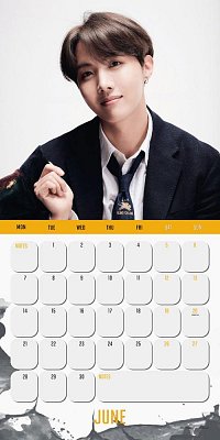 BTS Kalender 2021 *Englische Version*