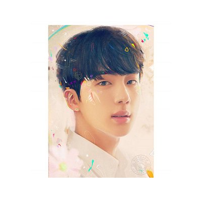 BTS Kunstdruck Love Yourself: Jin 41 x 30 cm - ungerahmt