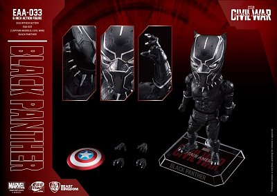 Captain America Civil War Egg Attack Actionfigur Black Panther 15 cm