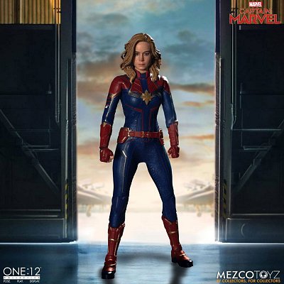 Captain Marvel Actionfigur 1/12 Captain Marvel 16 cm