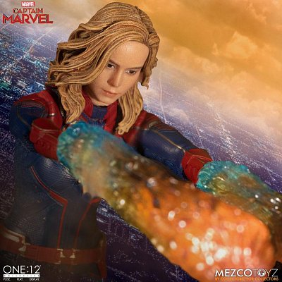 Captain Marvel Actionfigur 1/12 Captain Marvel 16 cm