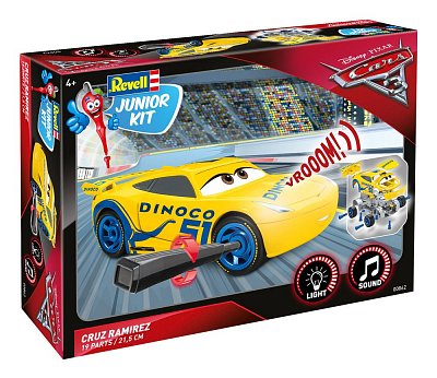 Cars Junior Kit Modellbausatz mit Sound & Leuchtfunktion 1/20 Cruz Ramirez