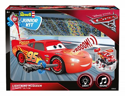Cars Junior Kit Modellbausatz mit Sound & Leuchtfunktion 1/20 Lightning McQueen
