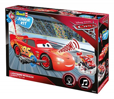 Cars Junior Kit Modellbausatz mit Sound & Leuchtfunktion 1/20 Lightning McQueen