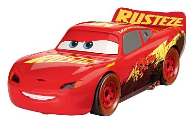 Cars Junior Kit Modellbausatz mit Sound & Leuchtfunktion 1/20 Muddy RRC Lightning McQueen