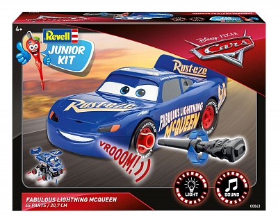 Cars Junior Kit Modellbausatz mit Sound & Leuchtfunktion 1/20 The Fabulous Lightning McQueen