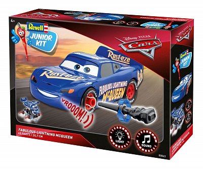 Cars Junior Kit Modellbausatz mit Sound & Leuchtfunktion 1/20 The Fabulous Lightning McQueen