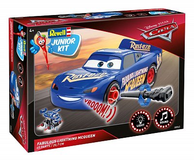 Cars Junior Kit Modellbausatz mit Sound & Leuchtfunktion 1/20 The Fabulous Lightning McQueen