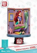 Chaos im Netz D-Stage PVC Diorama Arielle & Vanellope 15 cm