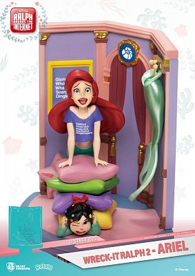 Chaos im Netz D-Stage PVC Diorama Arielle & Vanellope 15 cm