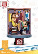 Chaos im Netz D-Stage PVC Diorama Belle & Vanellope 15 cm --- BESCHAEDIGTE VERPACKUNG