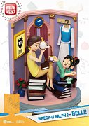 Chaos im Netz D-Stage PVC Diorama Belle & Vanellope 15 cm --- BESCHAEDIGTE VERPACKUNG