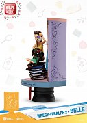 Chaos im Netz D-Stage PVC Diorama Belle & Vanellope 15 cm --- BESCHAEDIGTE VERPACKUNG