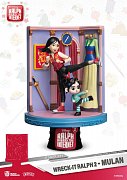 Chaos im Netz D-Stage PVC Diorama Mulan 18 cm