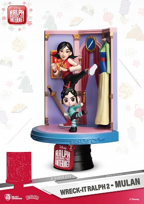 Chaos im Netz D-Stage PVC Diorama Mulan 18 cm