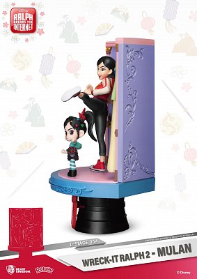 Chaos im Netz D-Stage PVC Diorama Mulan 18 cm