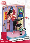 Chaos im Netz D-Stage PVC Diorama Mulan 18 cm