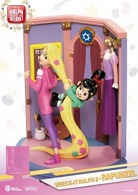 Chaos im Netz D-Stage PVC Diorama Rapunzel & Vanellope 15 cm