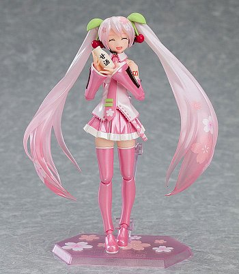 Character Vocal Series 01: Hatsune Miku Figma Actionfigur Sakura Miku 14 cm