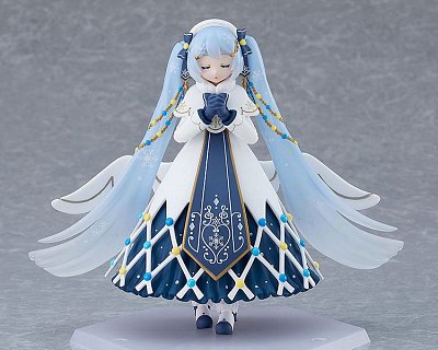 Character Vocal Series 01: Hatsune Miku Figma Actionfigur Snow Miku: Glowing Snow Ver. 14 cm