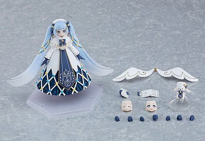 Character Vocal Series 01: Hatsune Miku Figma Actionfigur Snow Miku: Glowing Snow Ver. 14 cm