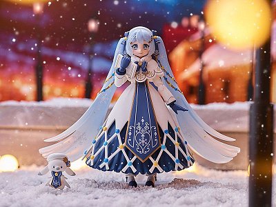 Character Vocal Series 01: Hatsune Miku Figma Actionfigur Snow Miku: Glowing Snow Ver. 14 cm