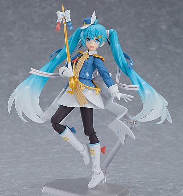 Character Vocal Series 01: Hatsune Miku Figma Actionfigur Snow Miku Snow Parade Ver. 13 cm