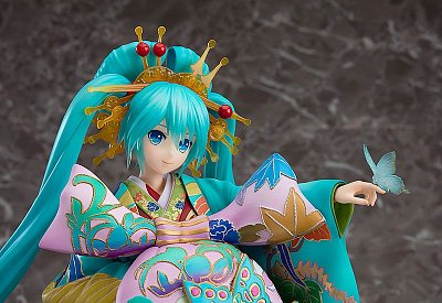 Character Vocal Series 01 Statue 1/7 Hatsune Miku Chokabuki Kuruwa Kotoba Awase Kagami Ver. 30 cm