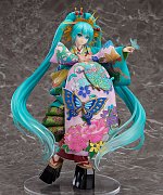 Character Vocal Series 01 Statue 1/7 Hatsune Miku Chokabuki Kuruwa Kotoba Awase Kagami Ver. 30 cm