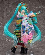 Character Vocal Series 01 Statue 1/7 Hatsune Miku Chokabuki Kuruwa Kotoba Awase Kagami Ver. 30 cm