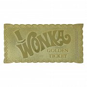 Charlie und die Schokoladenfabrik Replik Mini Golden Ticket
