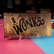 Charlie und die Schokoladenfabrik Replik Mini Golden Ticket