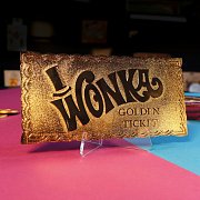 Charlie und die Schokoladenfabrik Replik Mini Golden Ticket