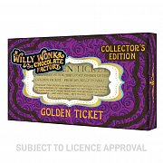 Charlie und die Schokoladenfabrik Replik Mini Golden Ticket
