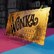 Charlie und die Schokoladenfabrik Replik Mini Golden Ticket