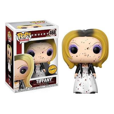 Chucky und seine Braut POP! Movies Vinyl Figuren Tiffany 9 cm Sortiment (6) --- BESCHAEDIGTE VERPACKUNG