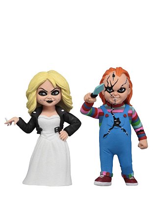 Chucky und seine Braut Toony Terrors Actionfiguren Doppelpack Chucky & Tiffany 15 cm