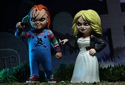 Chucky und seine Braut Toony Terrors Actionfiguren Doppelpack Chucky & Tiffany 15 cm