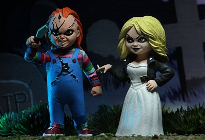 Chucky und seine Braut Toony Terrors Actionfiguren Doppelpack Chucky & Tiffany 15 cm