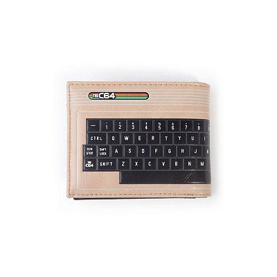 Commodore 64 Bifold Geldbeutel C64 Keyboard
