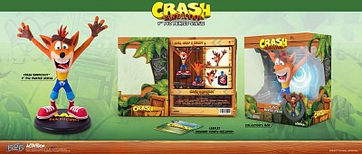 Crash Bandicoot N. Sane Trilogy PVC Statue Crash Bandicoot 23 cm --- BESCHAEDIGTE VERPACKUNG