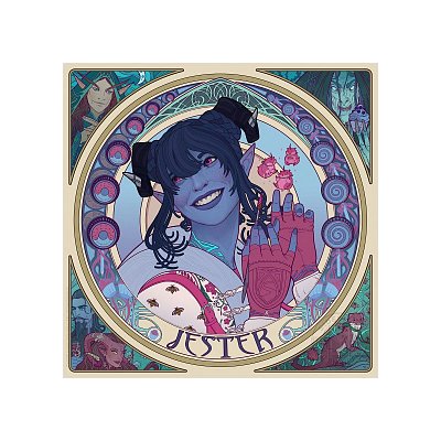 Critical Role Kunstdruck Mighty Nein Portrait Series: Jester 35 x 35 cm - ungerahmt