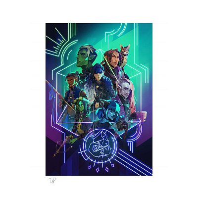 Critical Role Kunstdruck The Mighty Nein: Nat 20! 46 x 61 cm - ungerahmt